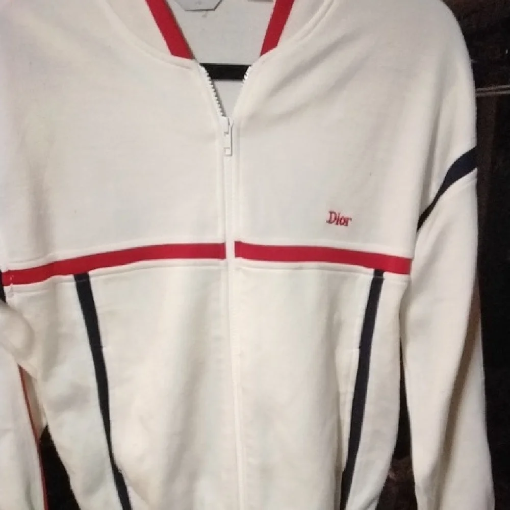 Dior White and Red Performance Jacket - Picture 1 of 6